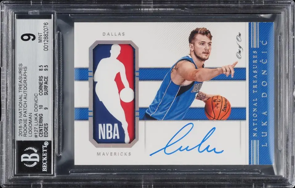 The Luka Logoman Trifecta: A New Era of Sports Collecting