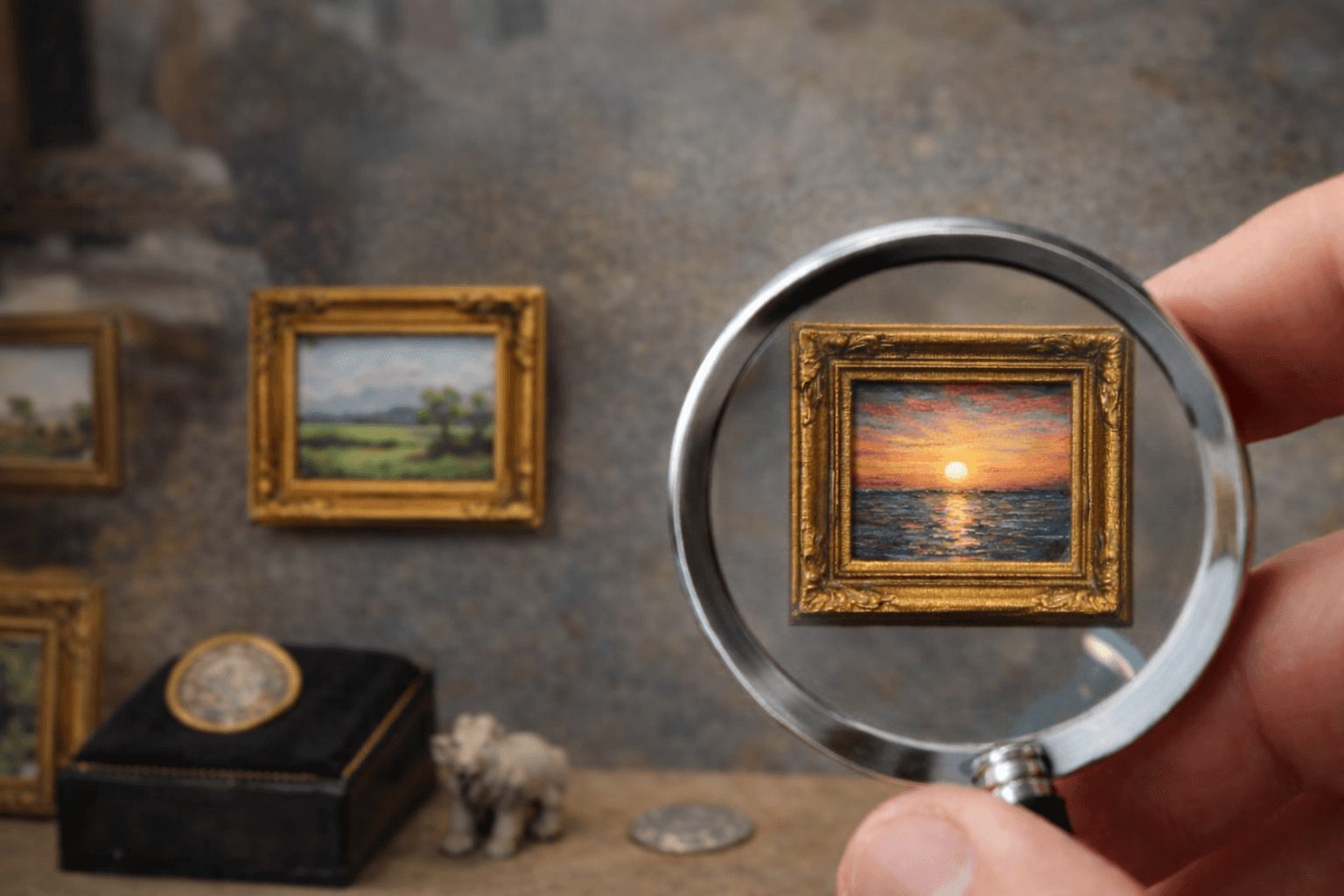 The Big Appeal of Tiny Art: Unveiling Value in the Smallest Masterpieces